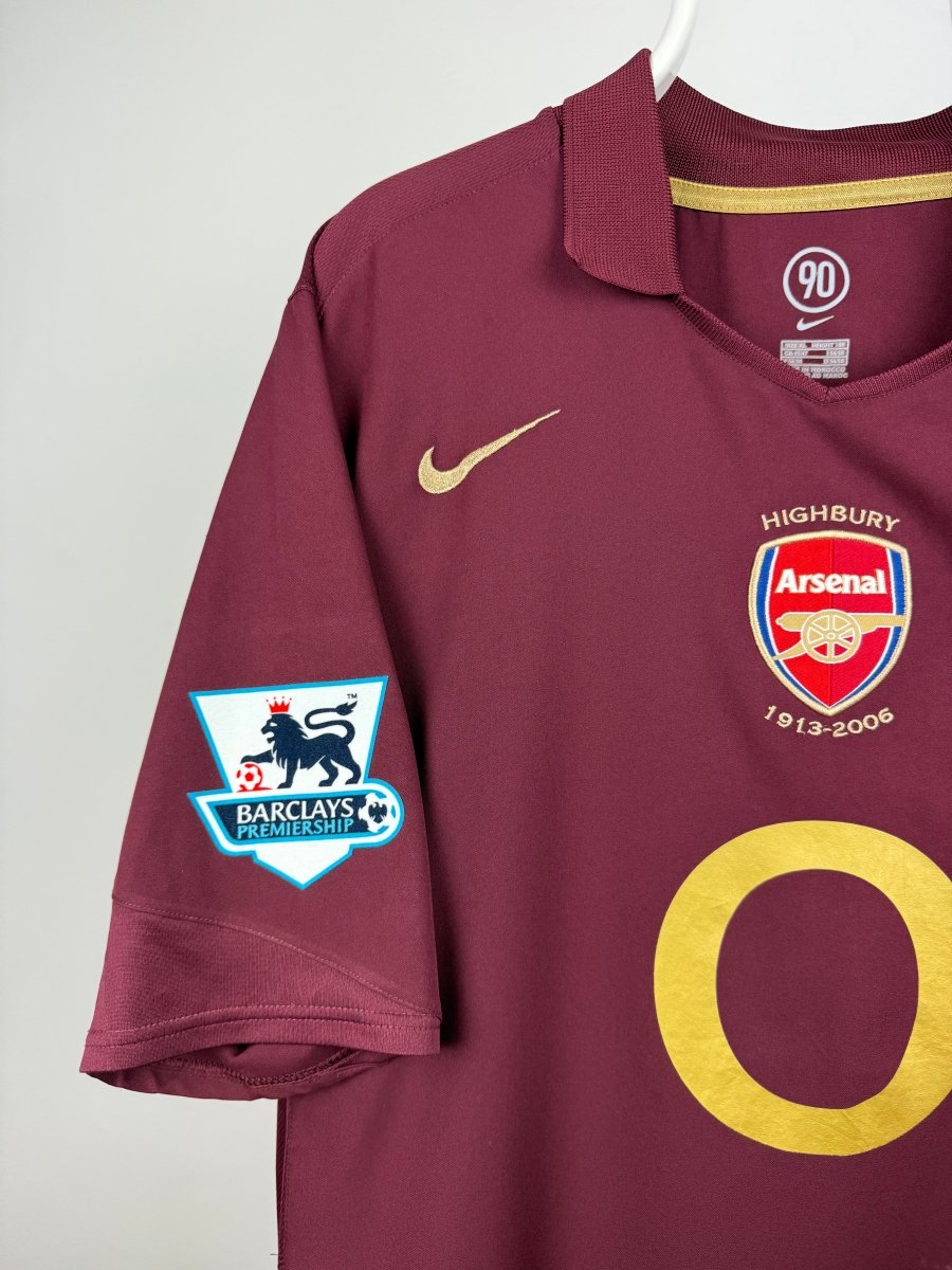 Thiery Henry - Arsenal 2005/06 home shirt π«π·