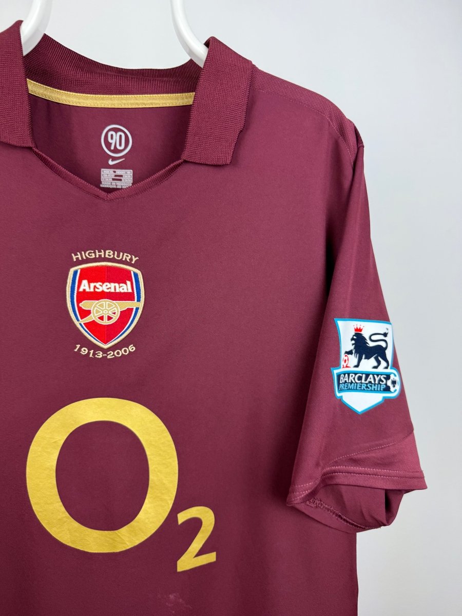 Thiery Henry - Arsenal 2005/06 home shirt π«π·