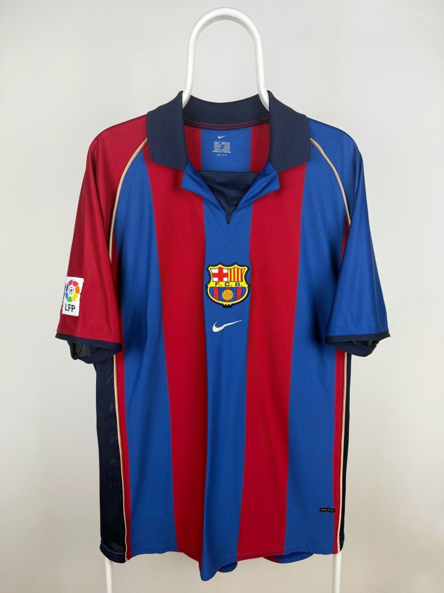 Xavi Hernandez- FC Barcelona 2001/02 home shirt πͺπΈ