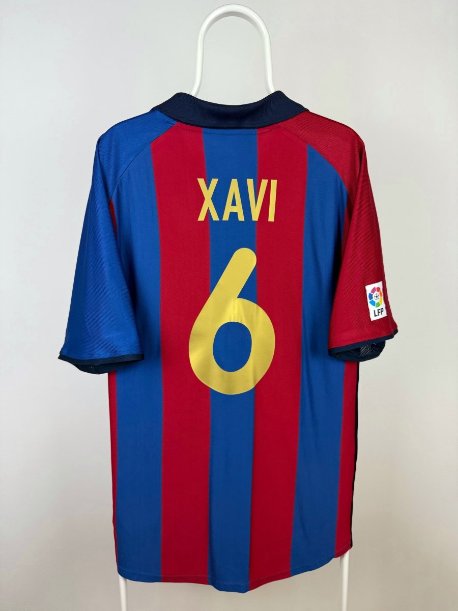 Xavi Hernandez- FC Barcelona 2001/02 home shirt πͺπΈ