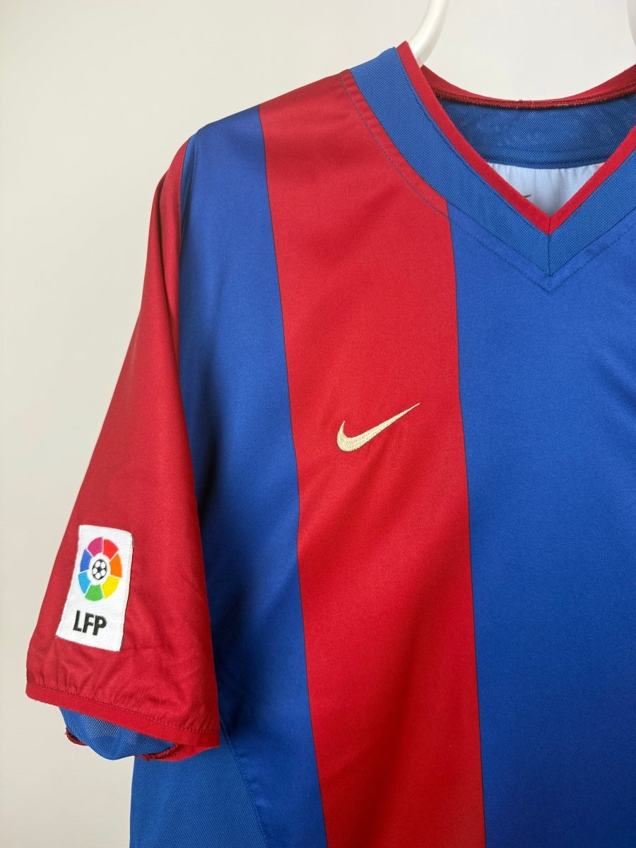 Xavi Hernandez - FC Barcelona 2002/03 home shirt πͺπΈ