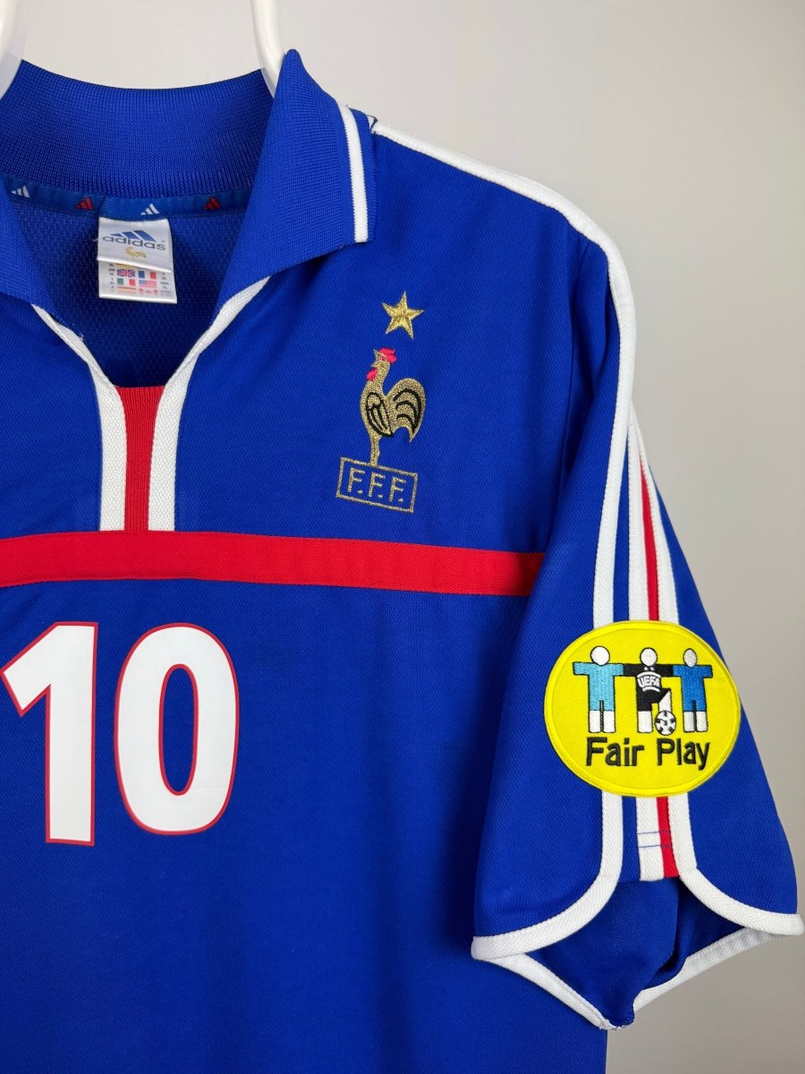 Zinedine Zidane - France 2000 home shirt π«π·
