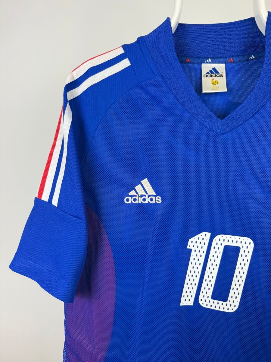 Zinedine Zidane - France 2002 home shirt π«π·