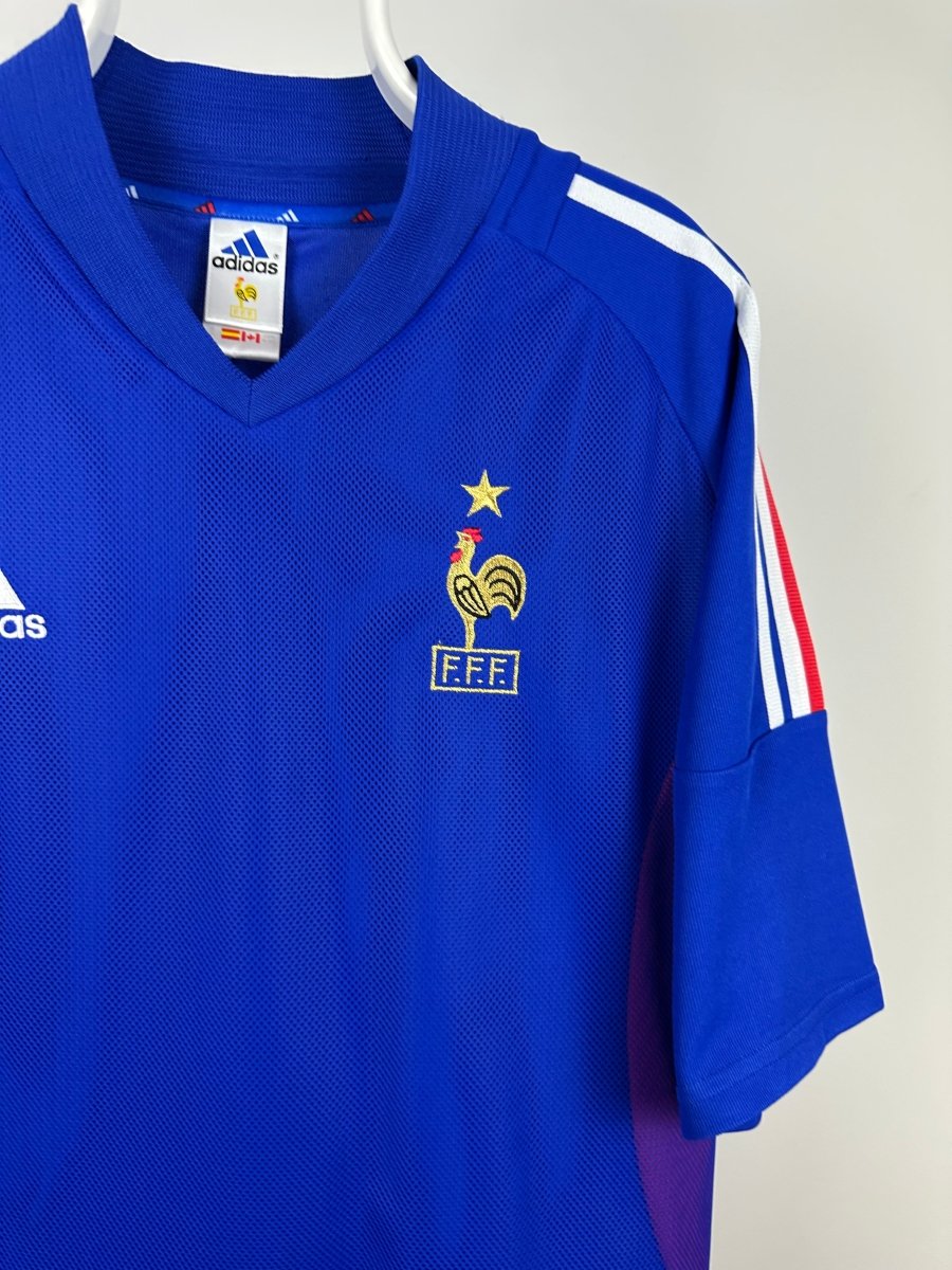 Zinedine Zidane - France 2002 home shirt π«π·