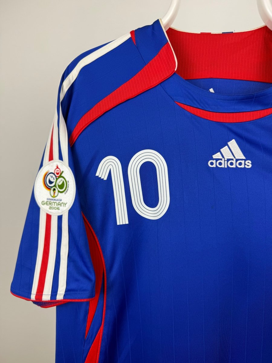 Zinedine Zidane - Frankrig 2006 hjemmebane trøje 🇫🇷