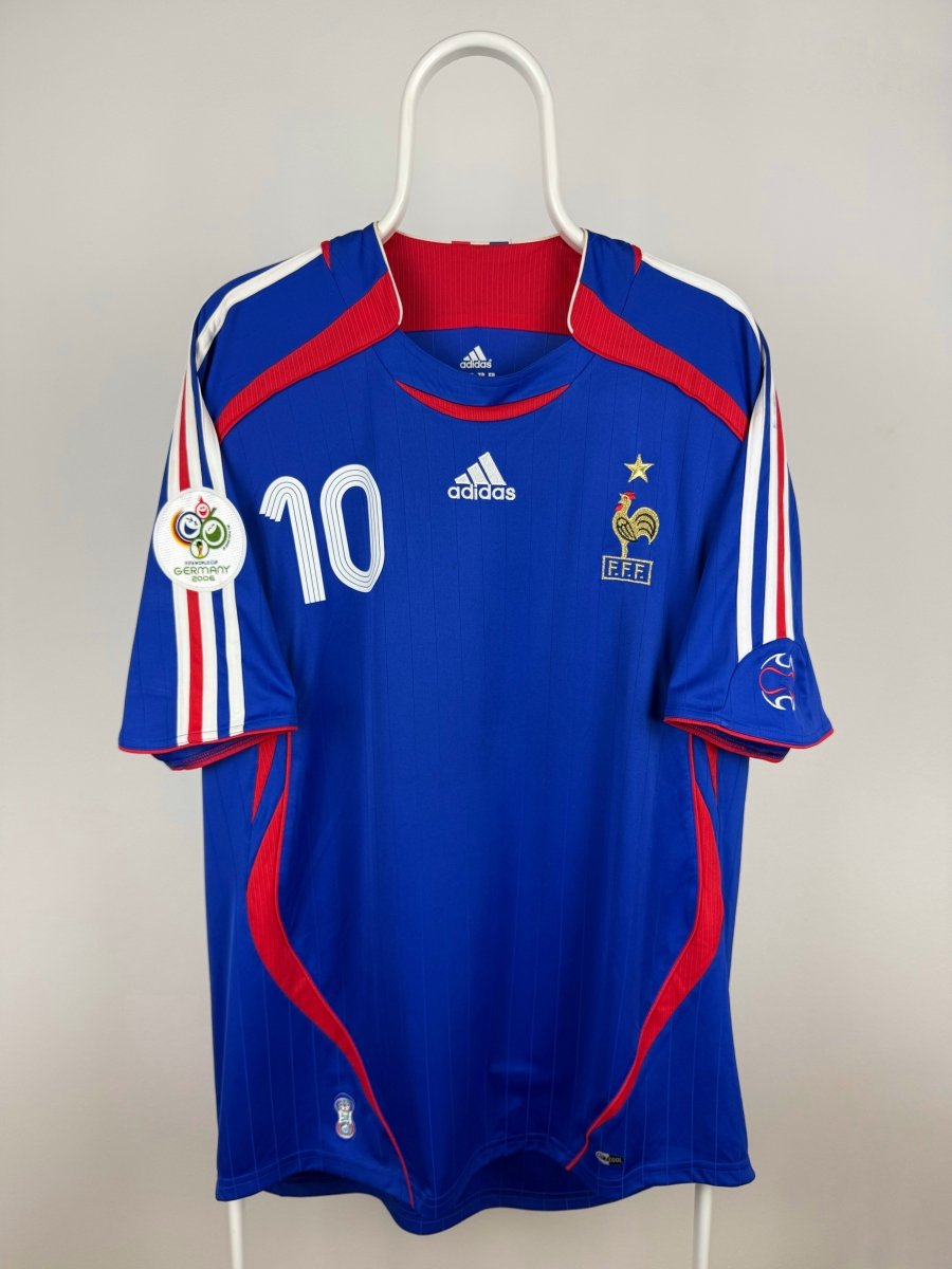 Zinedine Zidane - Frankrig 2006 hjemmebane trøje 🇫🇷