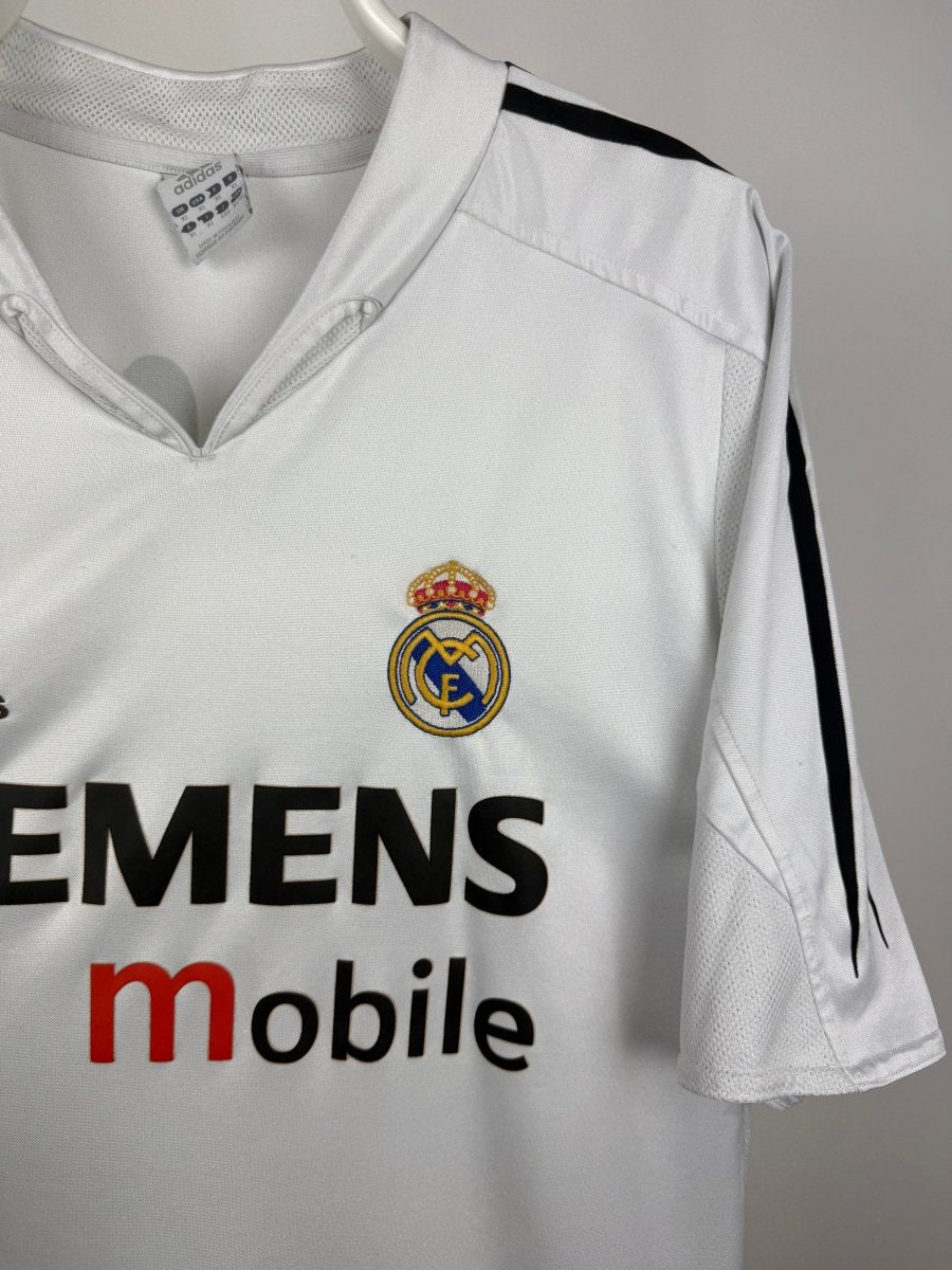 Zinedine Zidane - Real Madrid 2004/05 home shirt π«π·