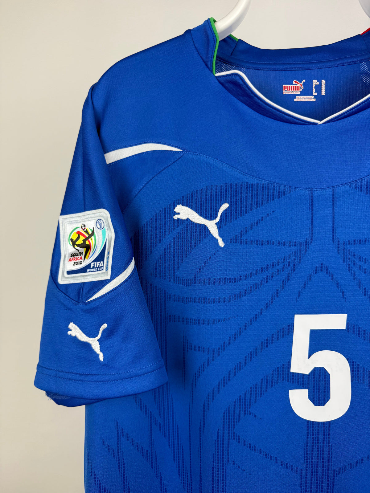 Fabio Cannavaro - Italy 2010 Home Shirt
