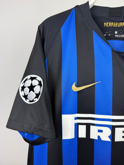 Lautaro Martinez - Inter 2018/19 Home Shirt