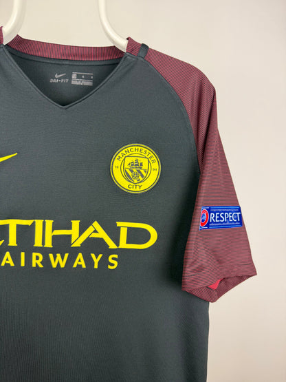 Sergio Aguero - Manchester City 2016/17 Away Shirt