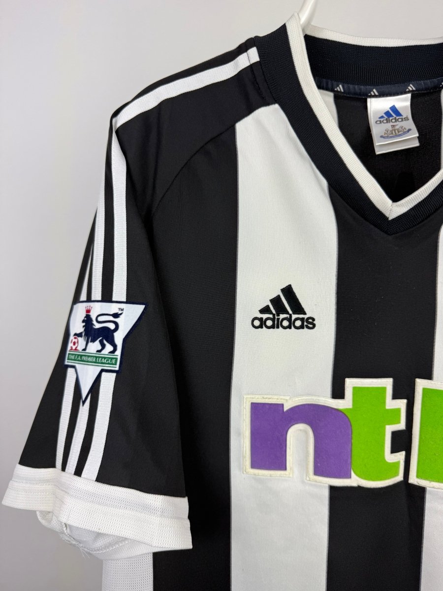 Alan Shearer - Newcastle 2001/03 hjemmebane trøje 🏴󠁧󠁢󠁥󠁮󠁧󠁿