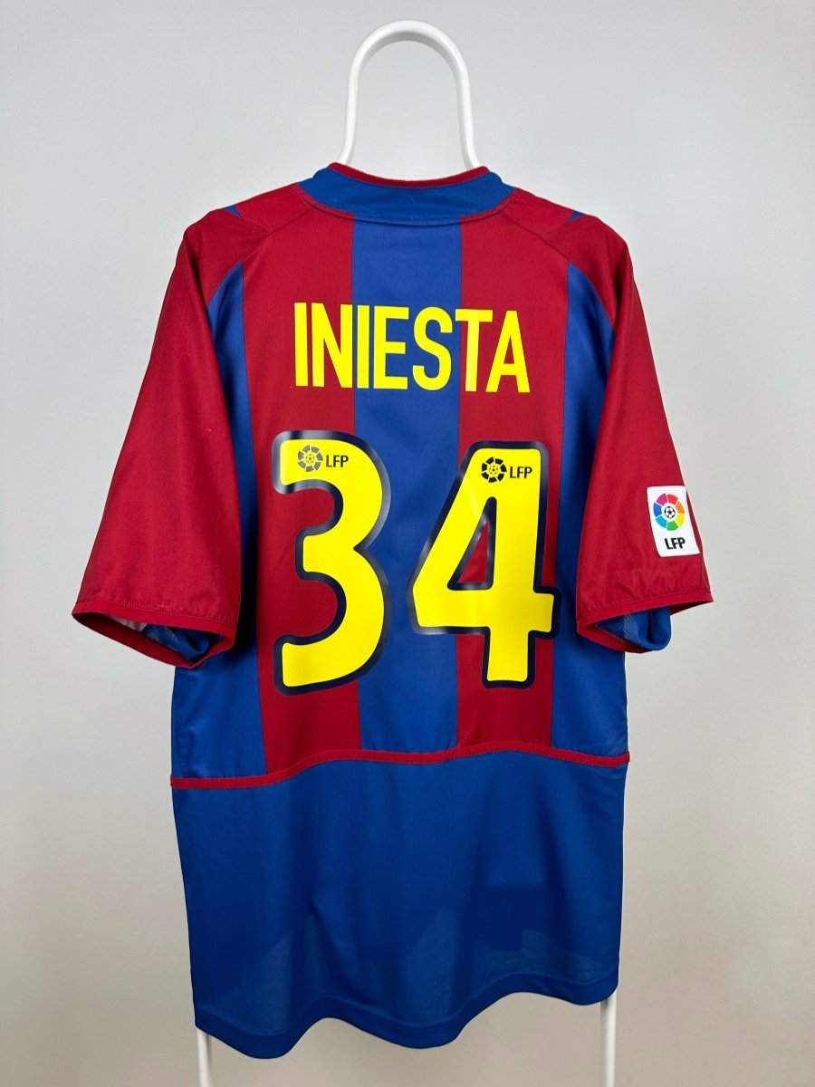 Andres Iniesta - FC Barcelona 2002/03 home shirt 🇪🇸