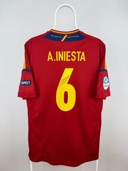 Andres Iniesta - Spain 2012 home shirt 🇪🇸