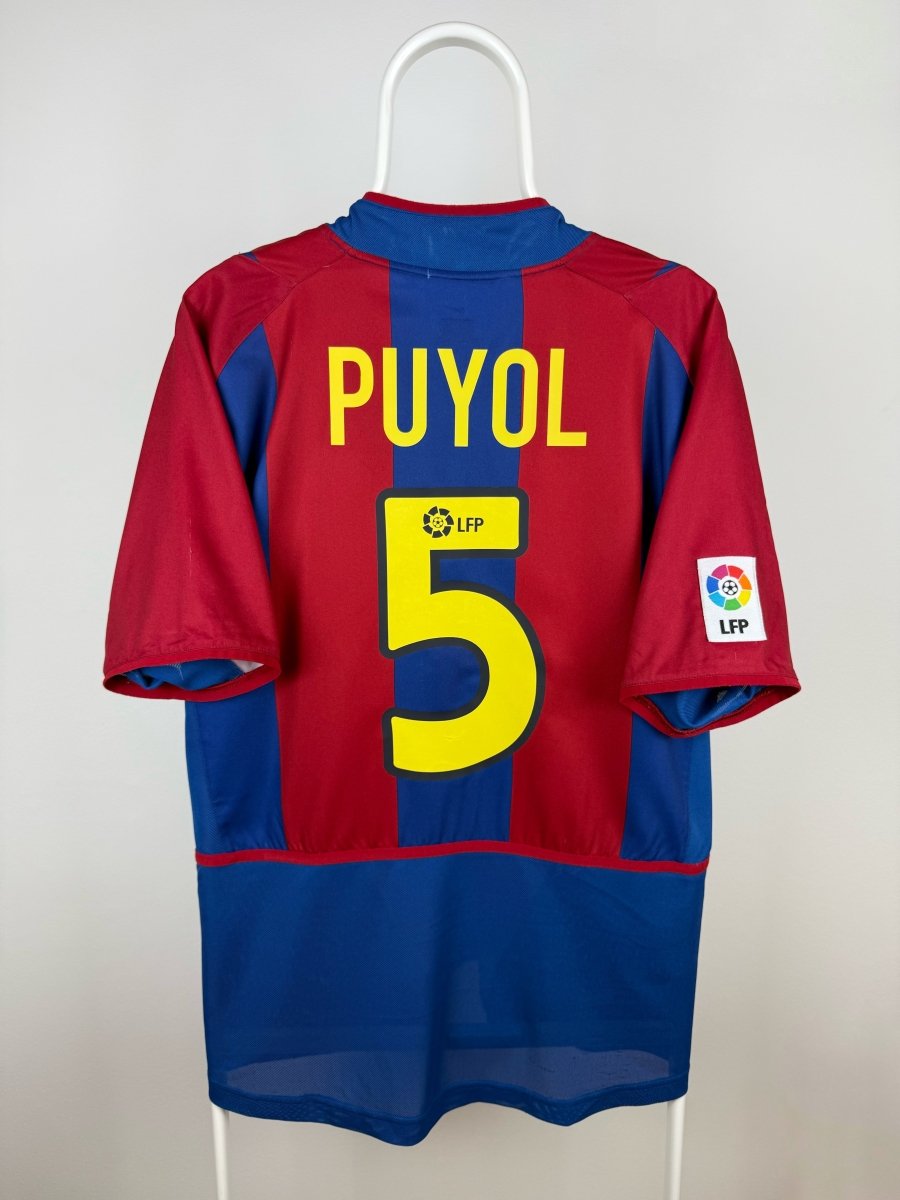 Carlos Puyol - FC Barcelona 2002/03 Home Shirt