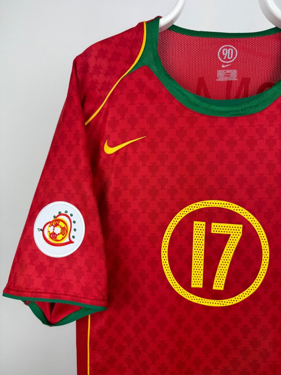 Cristiano Ronaldo - Portugal 2004 home jersey 🇵🇹