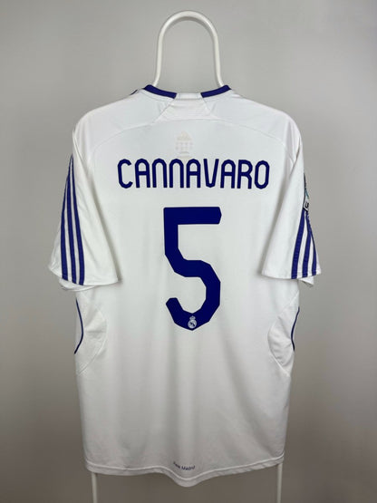 Fabio Cannavaro- Real Madrid 2007/08 home shirt 🇮🇹