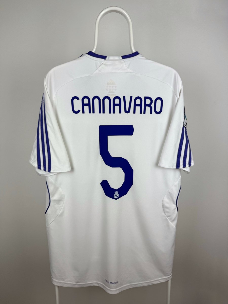 Fabio Cannavaro- Real Madrid 2007/08 home shirt 🇮🇹