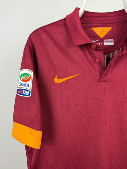 Francesco Totti - Roma 2014/15 hjemmebane trøje VAPOR 🇮🇹