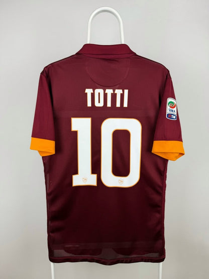 Francesco Totti - Roma 2014/15 hjemmebane trøje VAPOR 🇮🇹