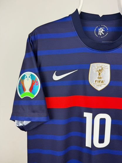 Kylian Mbappe - Frankrig 2021 hjemmebane trøje 🇫🇷