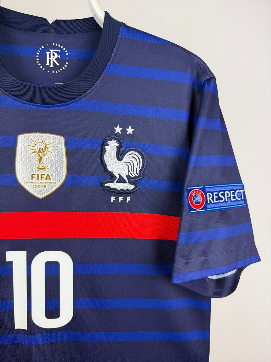 Kylian Mbappe - Frankrig 2021 hjemmebane trøje 🇫🇷