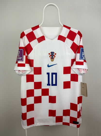 Luka Modric - Kroatien 2022 hjemmebane trøje 🇭🇷