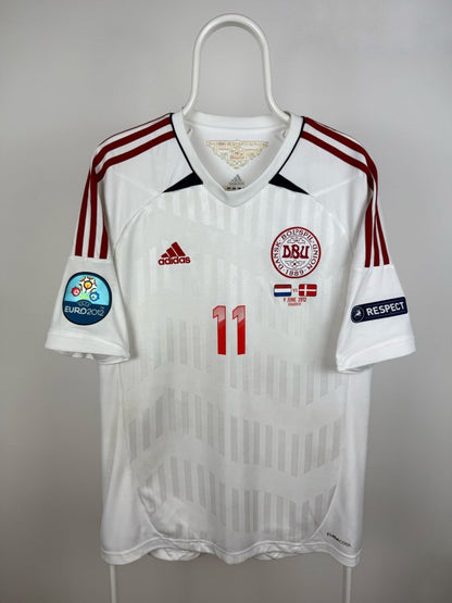 Nicklas Bendtner - Denmark 2012 Away Shirt