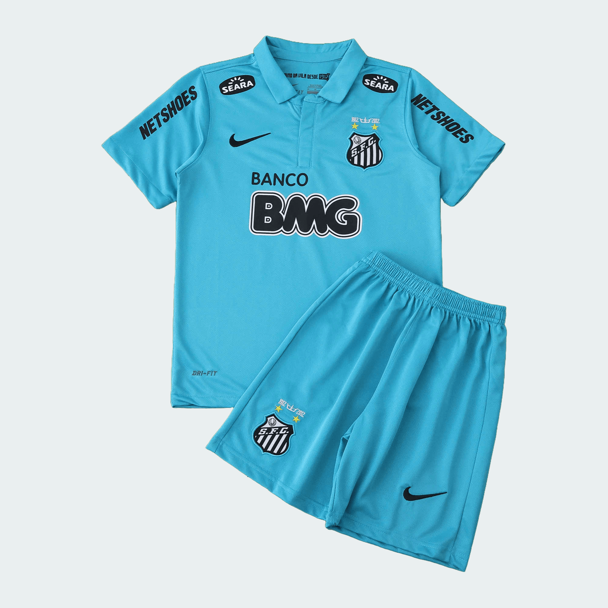Santos 2012/13 Away Kids Shirt Kit