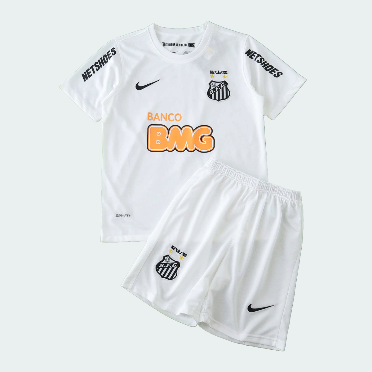 Santos 2011/12 Home Kids Shirt Kit