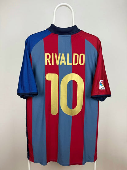 Rivaldo - FC Barcelona 2001/02 home shirt 🇧🇷