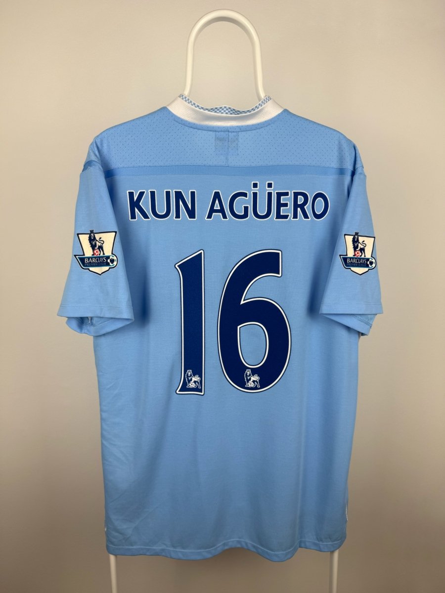 Sergio Aguero - Manchester City 2011/12 Home Shirt