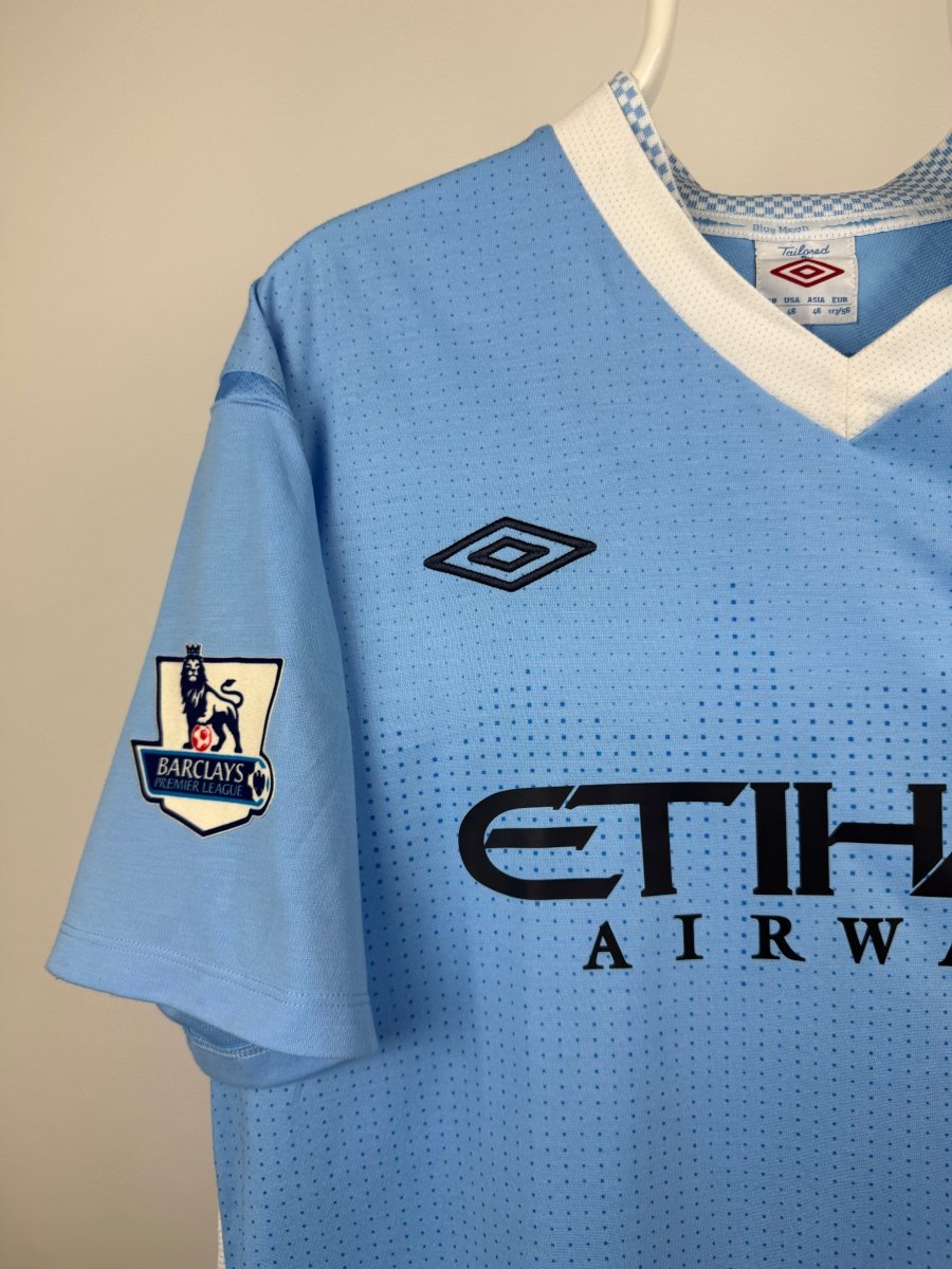 Sergio Aguero - Manchester City 2011/12 Home Shirt