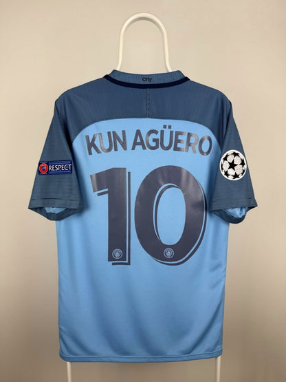 Sergio Aguero - Manchester City 2016/17 hjemmebane trøje 🇦🇷