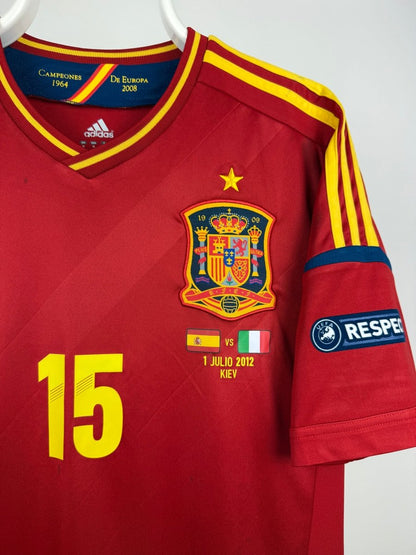 Sergio Ramos - Spain 2012 home shirt 🇪🇸