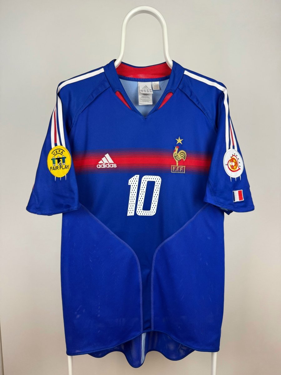 Zinedine Zidane - France 2004 home shirt 🇫🇷